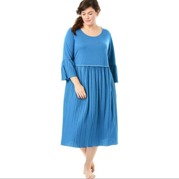 Dreams & Co. Lounge Dress | Size 14 - Picture 2 of 6